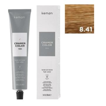 Kemon Cramer Color Tone-on-Tone 8.41 Biondo Chiaro Rame Cenere 100 ml