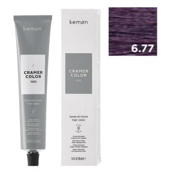 Kemon Cramer Color Tone-on-Tone 6.77 Biondo Scuro Viola Intenso 100 ml