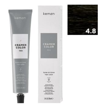 Kemon Cramer Color Tone-on-Tone 4.8 Castano Scuro Perla 100 ml