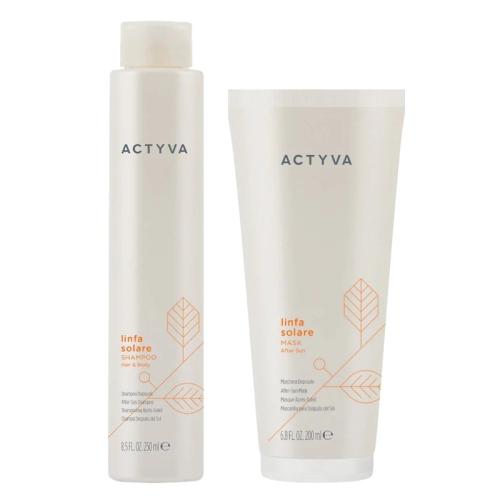 Kemon Actyva Linfa Solare Hair&Body Shampoo 250 ml + After Sun Mask 200 ml