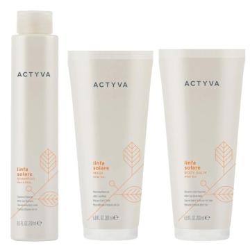 Kemon Actyva Linfa Solare Hair&Body Shampoo 250 ml + After Sun Mask 200 ml + After Sun Body Balm 200 ml