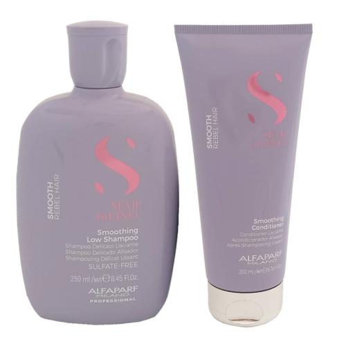 Alfaparf Semi di Lino Smoothing Shampoo Lisciante 250ml + Conditioner 200 ml