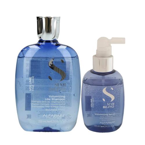 Alfaparf Semi di Lino Volumizing Low Shampoo 250 ml + Spray 125 ml