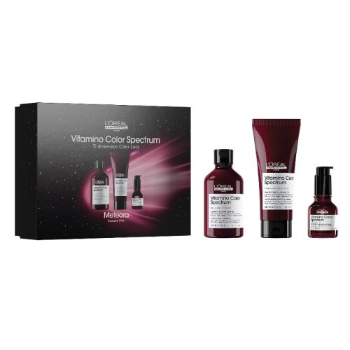 L'Oreal Professionnel Vitamino Color Spectrum Shampoo + Conditioner + Glass Shine Serum