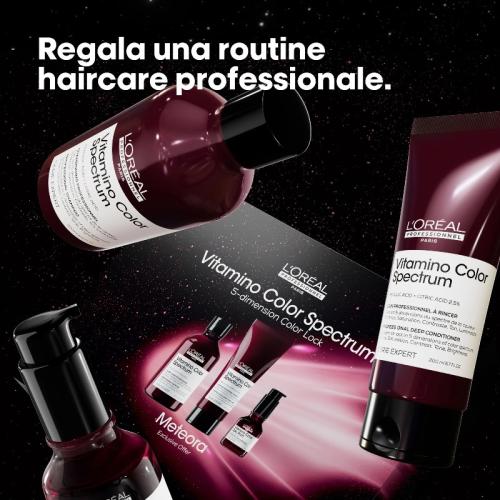 L'Oreal Professionnel Vitamino Color Spectrum Shampoo + Conditioner + Glass Shine Serum