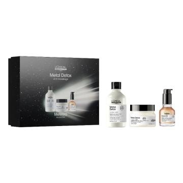 L'Oreal Professionnel Metal Detox Shampoo + Maschera + Oil