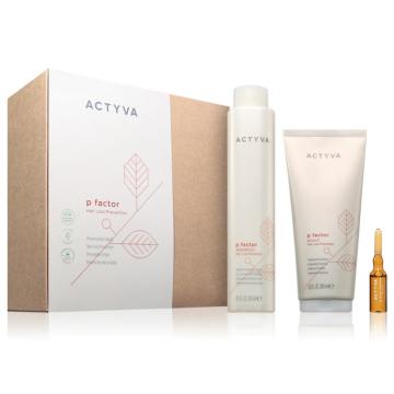 Kit Kemon Actyva P Factor Shampoo 250 ml + Scalp 150 ml + Intensive Lotion 24x6 ml