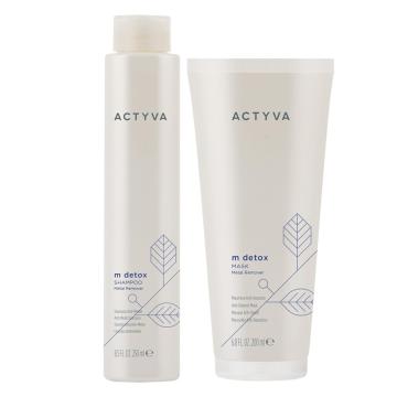Kemon Actyva M Detox Shampoo 250 ml + Maschera 200 ml