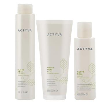 Kemon Actyva Nuova Fibra Shampoo 250 ml + Mask 200 ml + Cream 125 ml