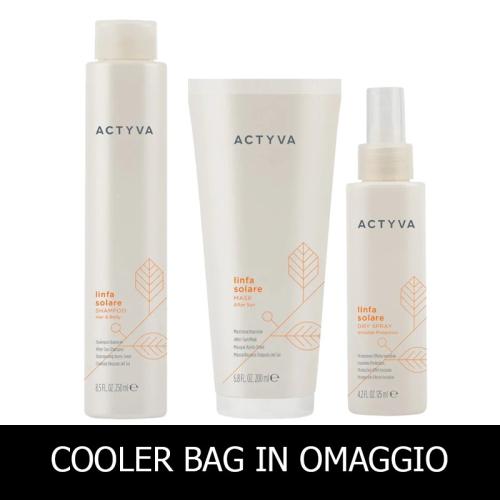 Kemon Actyva Linfa Solare Hair&Body Shampoo 250 ml + After Sun Mask 200 ml + Dry Spray 125 ml