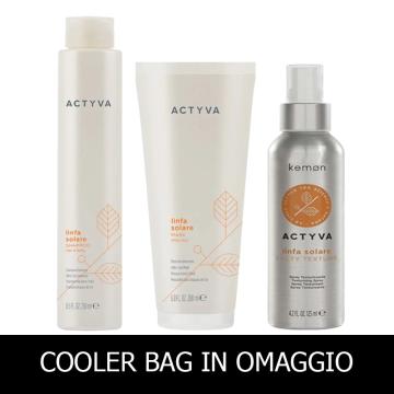 Kemon Actyva Linfa Solare Hair&Body Shampoo 250 ml + After Sun Mask 200 ml + Salty Texture 125 ml