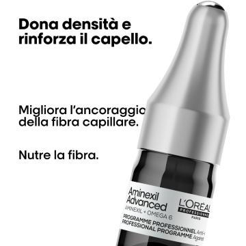 L'Oreal Serie Expert Aminexil Advanced Fiale 10 x 6 ml + massaggiatore cute in OMAGGIO