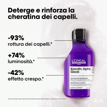 L'Oreal Professionnel Keratin Alpha Sleek Shampoo 300 ml