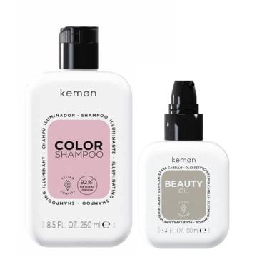Kemon Hair Care Color Shampoo 250 ml + Beauty Oil 100 ml