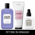 Kemon Liding Hair Care Cold Shampoo 250 ml + Mask 200 ml + Beauty Oil 100 ml + SPAZZOLA IN OMAGGIO