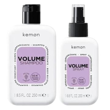 Kemon Hair Care Volume Shampoo 250 ml + Spray 200 ml